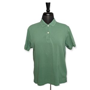 Cutter & Buck Short Sleeve Sage Green Polo Size Medium